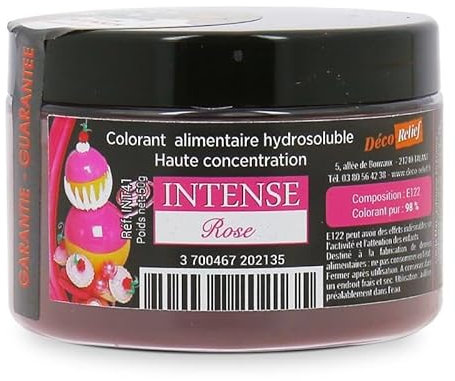 Déco Relief - Colorant Professionnel Intense Rose HC 50 g