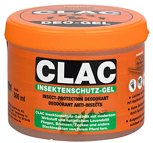 Eurohorseline 321523 Clac Fliegenschutz Deo-Gel 500 ml