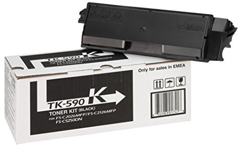 Kyocera 1T02KV0NL0 TK-590K Tonerkartusche 7.000 Seiten, schwarz