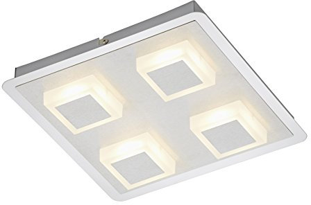 Briloner Leuchten Deckenleuchte, LED Lampe, Deckenlampe, LED Strahler, Wandleuchte, Wohnzimmerlampe, Deckenstrahler, Wandlampe, Deckenspot, Deckenbeleuchtung