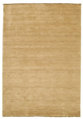 RugVista, Handloom Fringes, Teppich, Mittelflor, 160 x 230 cm, Rechteckiger, Wolle, Flur, Schlafzimmer, Küche, Wohnzimmer, Beige, Beige