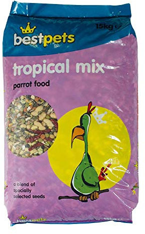 Bestpets Tropical Parrot Mix 15 kilo