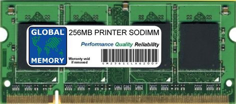 256 MB SODIMM Drucker Memory RAM für Samsung clx-6200 CLX-6200FX/6200ND/CLX-6220FX (clp-mem202, clp-mem202/SEE)