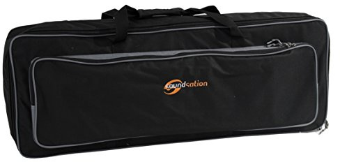 SB16 - Borsa imbottita per tastiera con tasca e tracolla (115x42x20)