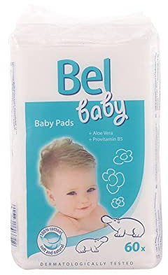 Beautiful Baby Square 100% Cotton with Aloe Vera – 1 x 60 pcs