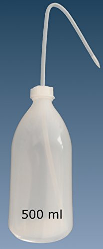 Spritzflasche, Enghalsflasche PE rund incl Spritzaufsatz (500 ml)