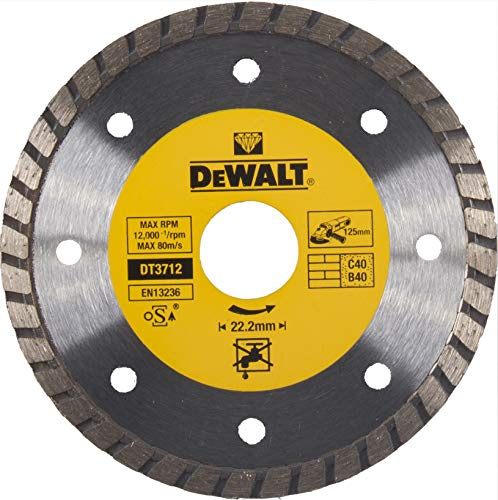 DeWalt DT3712-QZ - Disco de diamante turbo 125x22.2mm