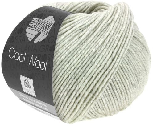 Lana Grossa Wolle Cool Wool 2000 443 Hellgrau melange