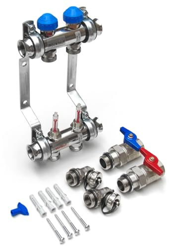 Watts Industries 10029002 Heizkreisverteiler VA02 Watts, für Verteilerschrank VSU-1