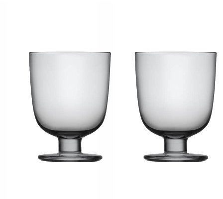 Iittala 1008686 Gläser-Set Lempi 2-teilig 0,34 L, grau