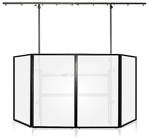 Gorilla DJB300 Complete DJ Booth With 2 Carpet Shelves