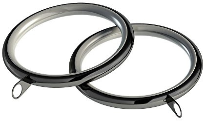 Speedy Products 28mm Standard Lined Ring Pk 8 Polished Graphite