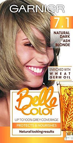 Garnier Belle Color Permanent, 7.1 Dark Ash Blonde