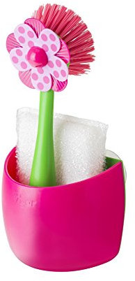 VIGAR Lola Rose des Poils Brosse Vaisselle 7848 Rose 11,5 x 8 x 23 cm