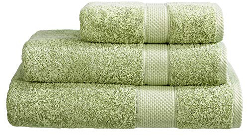 Linens Limited - Turkish Cotton Face Cloth for Washing Face, Great as Face Towel, Guest Towel, and More, Soft and Luxurious, Reusable, Super Absorbent, Machine Washable (Light Green)