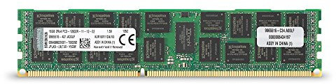 Kingston KVR16R11D4/16I RAM 16 GB 1600 MHz DDR3 ECC Registered CL11 DIMM 240-Pin, Intel Certified