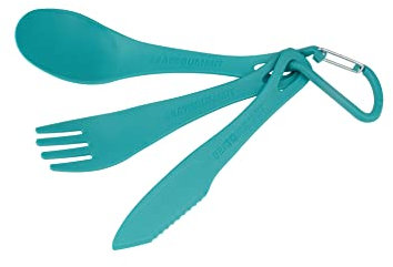 Sea To Summit Delta Cutlery Set includes Knife, Fork, Spoon - Blue