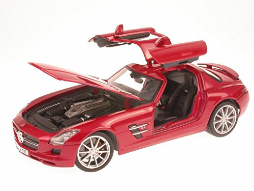 Mercedes C197 SLS AMG rot Modellauto Maisto 1:18