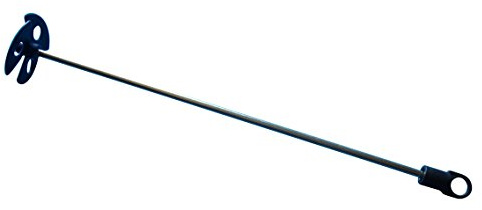 5 x Farbrührer Lackrührer Flügelrührer 60 x 350 mm mit Flügel aus Kunststoff