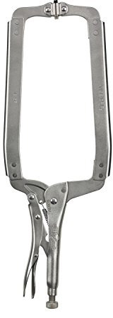 Irwin Visegrip VIS18SP 455mm 11''/ 275 mm Locking C-Clamp Swivel Pad