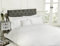 Rapport Home Rapport Duvet Quilt Cover Set Bedding Raised Rose & Ribbon Polycotton, Cotton and Polyester,White