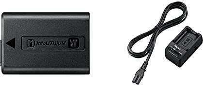 Sony NP-FW50 Batterie Rechargeable pour Appareil Photo & BC-TRW Chargeur de Batterie