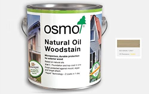 Osmo Wood Protection Oil Stain 750 ml, Basalt Grey 903