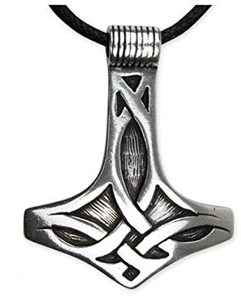 ECHT etNox by keltischer Anhänger Thors Hammer 925 Sterling Silber