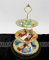 Etagere Medusa Servierplatte 3er Servierteller Bonbon Teller Dip Snack Schale NEU