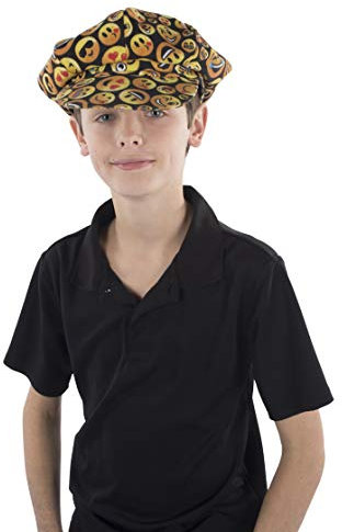 Dress Up America Jungen Emoji Smiley Gesicht gedruckt Cap für Kinder Hut, Mehrfarbig, Einheitsgröße