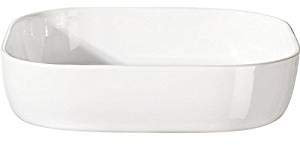 ASA XL-Auflaufform rechteckig GRANDE 40 x 30 cm, H. 7 cm 5124147 ! Vorteilsset beinhaltet 2 x den genannten Artikel und Set mit 4 EKM Living Edelstahl Strohhalme