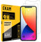 EKAM Screen Protector Compatible For iPhone 11 and iPhone XR, 6.1-Inch, [2 PACK] Tempered Glass [9H Hardness] [Bubble Free] [Case Friendly] Screen Protector