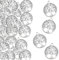 VEGCOO Lot de 120 breloques pour arbre de vie, bijoux pour collier de bricolage, arbre de vie, accessoires de bijouterie pour baptême/communion/mariage, mixed size, Métal, Pas de gemme
