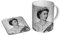 Profiles Kaffeetasse mit Untersetzer, Motiv ''Queen Elizabeth II Young''
