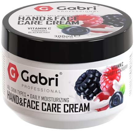 Gabri Hand & Face Care Cream - Hand & Gesichtspflege (Joghurt & Brombeere)