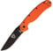 Ontario Knife Company Taschenmesser RAT 1 Orange aus D2 Stahl Nylon Griff
