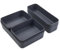 Bugucat Schubladen Organizer 10 Stücke,Schubladen Organizer Büro Schminktisch Organizer mit 2 Größen,Schreibtisch Organizer Schubladen Kunststoff Schminktisch Zubehör für Make up Badezimmer Küche Büro