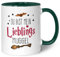 GRAVURZEILE Bedruckte Tasse mit Spruch - Du bist mein Lieblingsmuggel - Kaffeetasse mit Spruch als Geschenk für Fantasy Fans - Zauberhafte Geschenke für Sie & Ihn - Farbe: Grün
