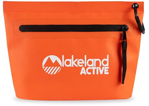 Lakeland Active Waterside Wasserdichte Paddleboard-Tasche, trockene Aufbewahrungstasche für Zubehör, Schwimmen, Wassersport, Orange