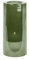 Rimini Windlicht Glas Salbei H 23 cm D 10,5 cm