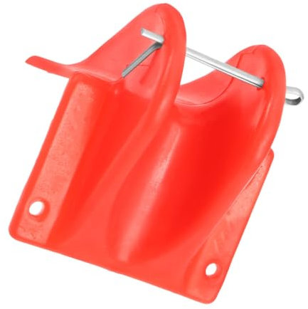 BESPORTBLE Rock Climbing Protective Cover Climbing Ropes Edge Protector Climbing Rope Edge Protector Mountaineering Ropes Protector Emergency Safety Rope Protector Thickened Pe Red