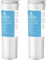 836848 Refrigerator Water Filter for Fisher&Paykel 836860,862285,862284,E402,E442B,E522B,RO185014,RO185011 Fridge Water Filter(2 Pack)
