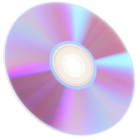 BESTonZON Leere CDs Zum Brennen Von Musik 1 Satz Leere DVD-Discs Zum Aufzeichnen Von Audio-CDs Beschreibbare Compact Discs