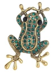 Frosch-Broschen für Damen, Uni, Krötennadeln, Büro, Party, Freund, Zubehör