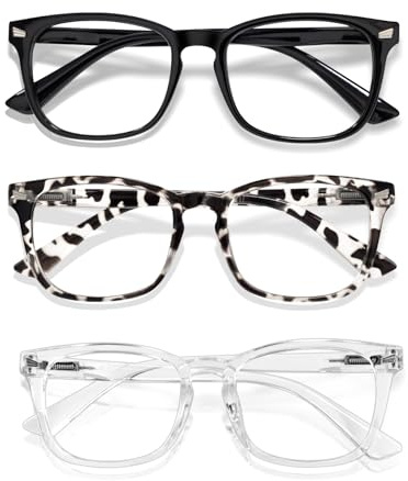 Bio-th Blue Light Glasses for Kids Boys Girls & Teens, Anti Eye Strain Computer Gaming Glasses Flexible Frame (Age 6-9)