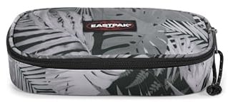 EASTPAK Ovales Federmäppchen für 1 Person — organisierter Schreibwarenbeutel mit Innenfächern und Reißverschlusstasche, 5 x 22 x 9 cm — Brize Retro Dark