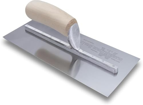 Marshalltown Finishing Trowel, Multi Size, Perfect for Spackling, Sheetrock, Stucco, Concrete, EIFS and More, Multi Handle, High Carbon Steel Blade, Xtralite Mounting, MultiSku