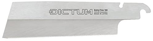 DICTUM® Schnellwechsel-Sägeblatt für Akagashi Extrafein 180 mm, 300 Zähne, Holz, Recht, Holzgriff, SAW, SAWBLAD