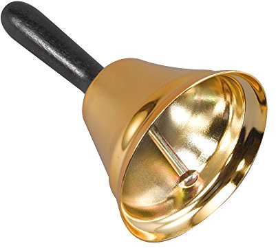 Bristol Novelty BA063 Handglockel, Schwarz