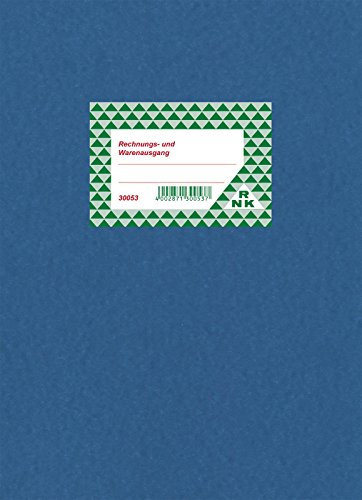 RNKVERLAG 30053 - Rechnungsausgang & Warenausgang, Buch mit 80 Seiten, DIN A4, 1 Stück
